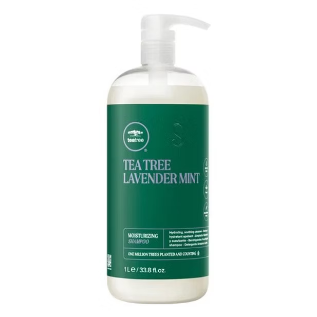 PM Tea Tree Lavender Mint Shampoo Litre with pump