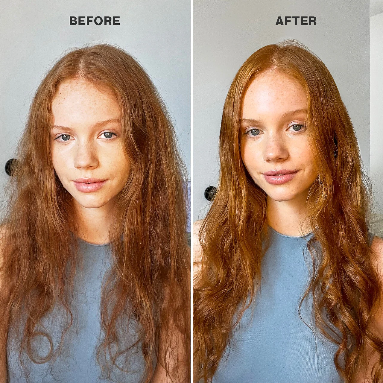 Pureology Hydrate Conditioner Before After