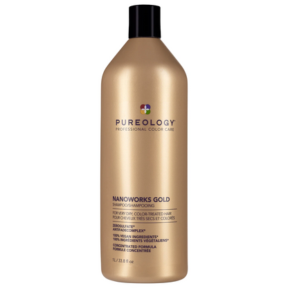 Pureology Nanoworks Gold Shampoo 1L