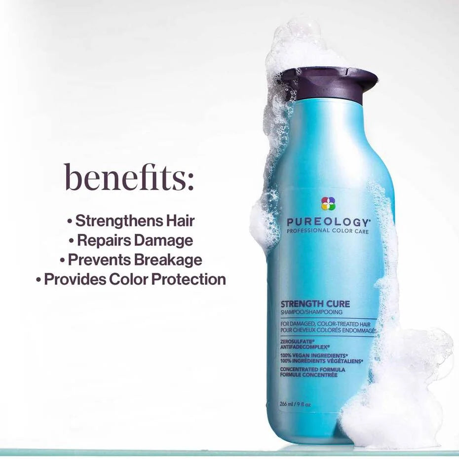 Pureology Strength Cure Shampoo Benefits