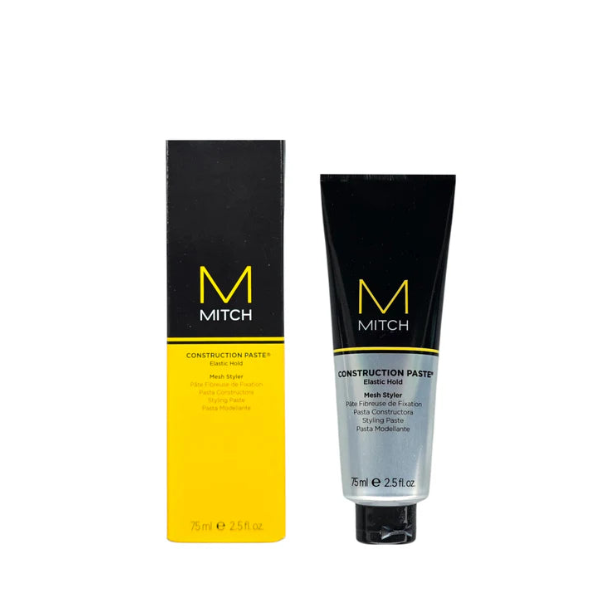 Mitch Construction Paste tube and packaging on a white background