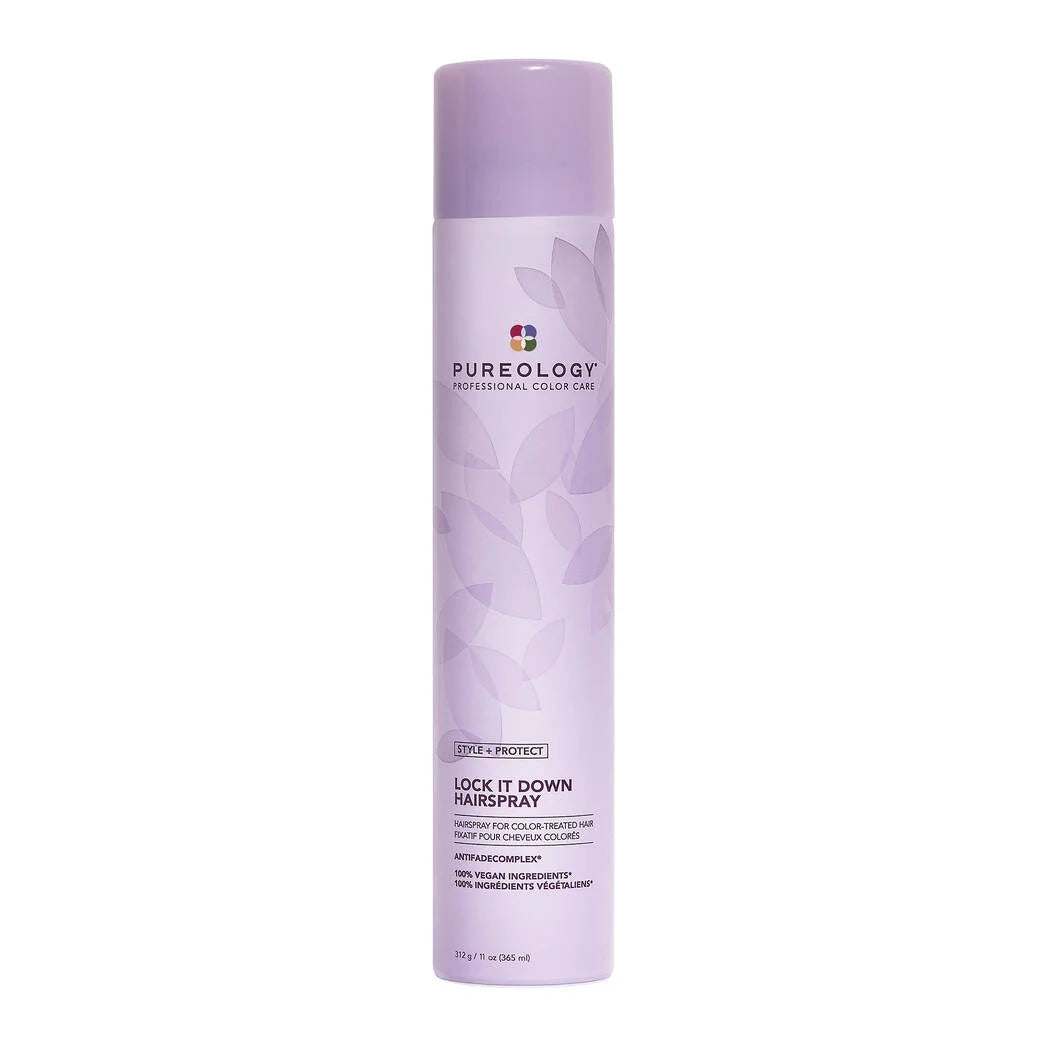 Pureology Style + Protect Lock It Down Strong Hold Hairspray 312G / 10.5OZ