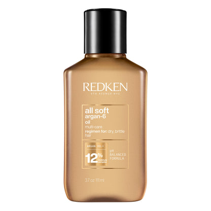 Redken All Soft Argan-6 Oil Treatment for Dry Hair 110ML