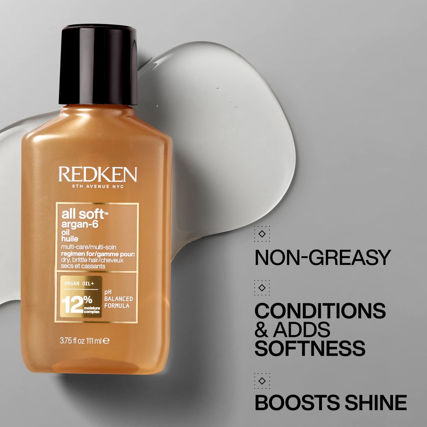 Redken All Soft Argan-6 Oil Treatment for Dry Hair 110ML