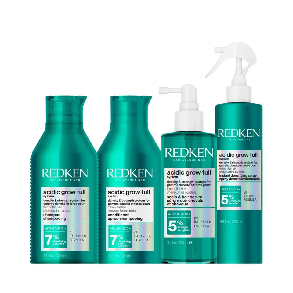 Redken Acidic Grow Full Density and Strength Collection Bundle Package