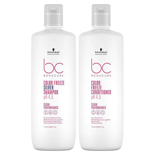 Schwarzkopf Color Freze SIlver pH 4.5 Litre Duo