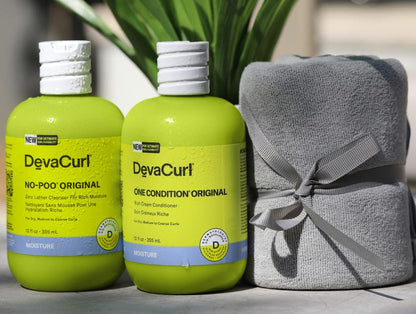 DevaCurl No-Poo Original | Zero Lather Cleanser for Medium to Coarse Curls