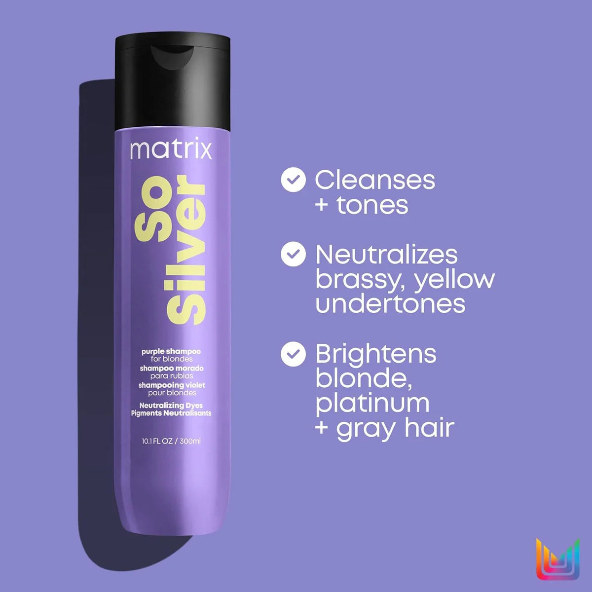 Matrix so silver shampoo with benefits