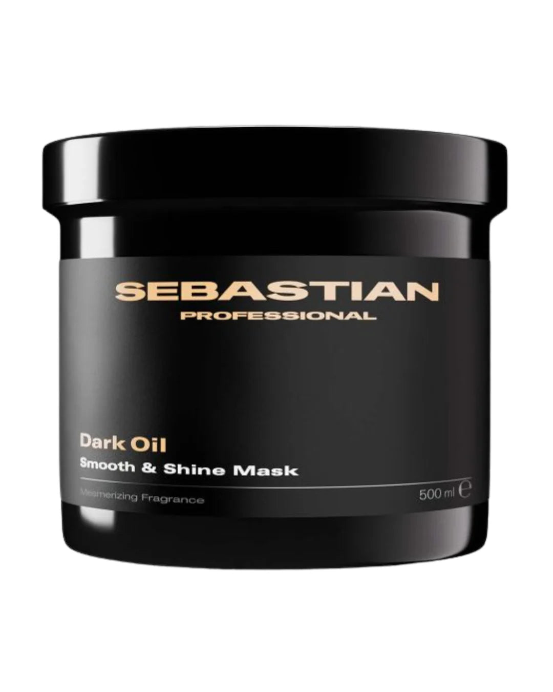 Sebastian Professional Dark Oil Smooth & Shine Mask 500ml jar on a white background