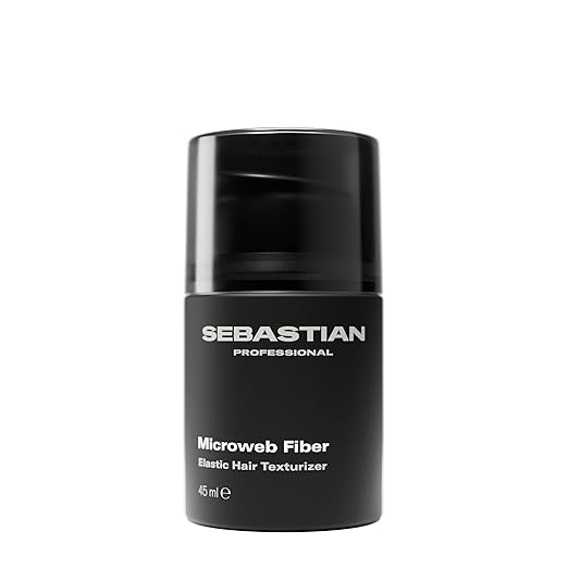 Black container of Sebastian Professional Microweb Fiber on a white background