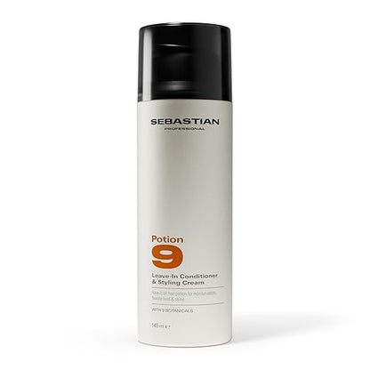 Sebastian Potion 9 Leave-In Conditioner & Styling Cream bottle on a white background