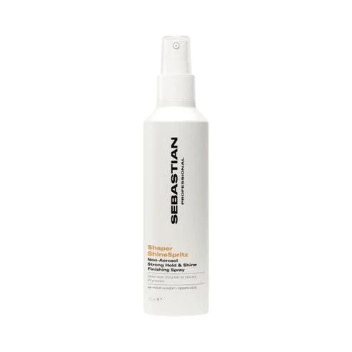 Sebastian non aerosol Shaper Shinespritz spray bottle on a white background