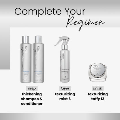 Kenra Platinum texturizing taffy regimen