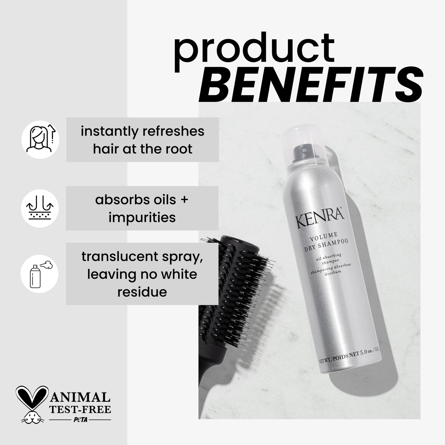 Kenra Volume Dry shampoo benefits