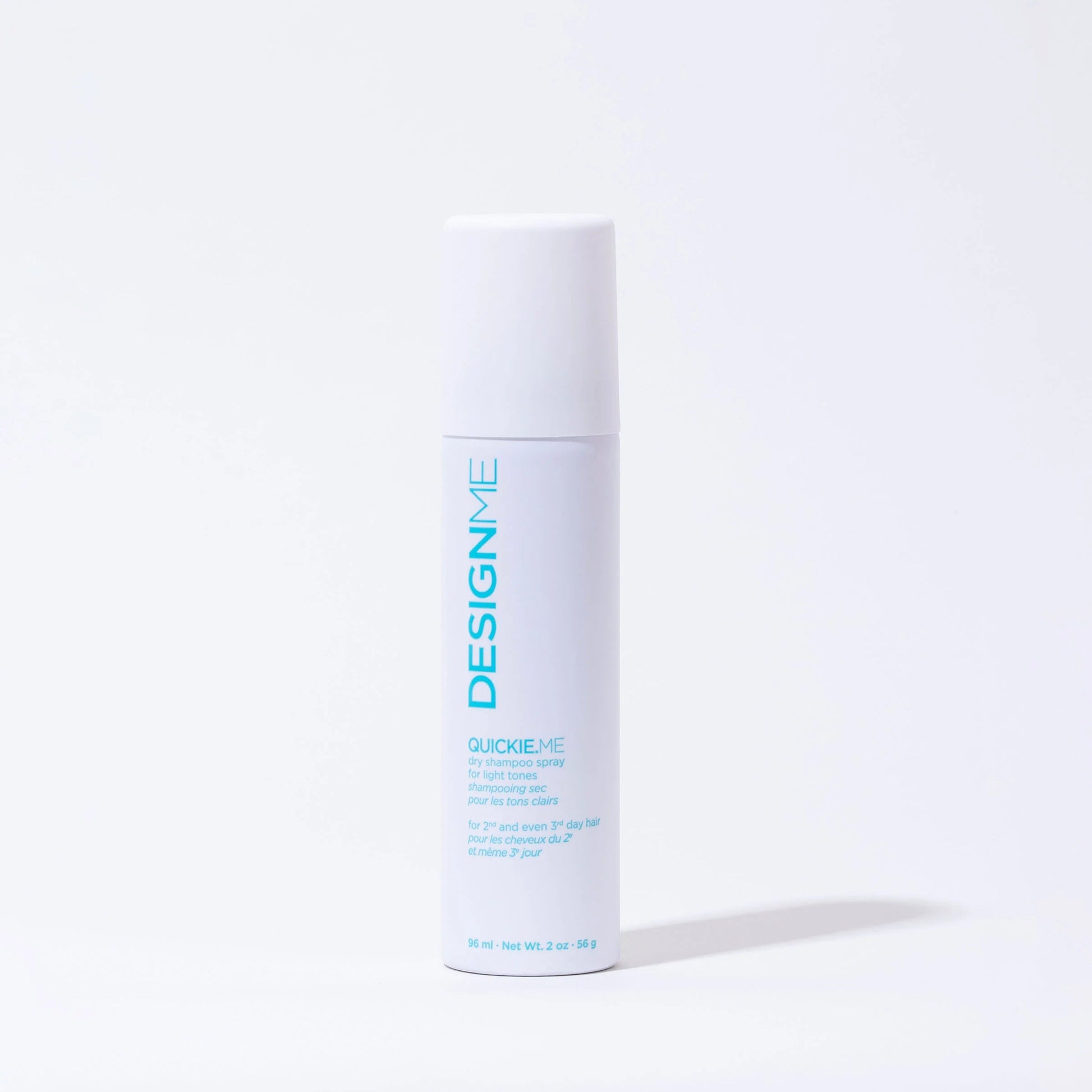  'Designe' dry shampoo travel on a white background
