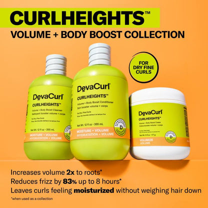 DevaCurl Curl Heights Cream Volume + Body Boost Cream 6oz/ 177g