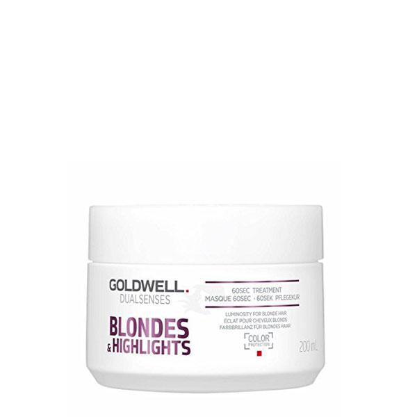 Goldwell Dualsenses Blondes & Highlights hair care product on a white background