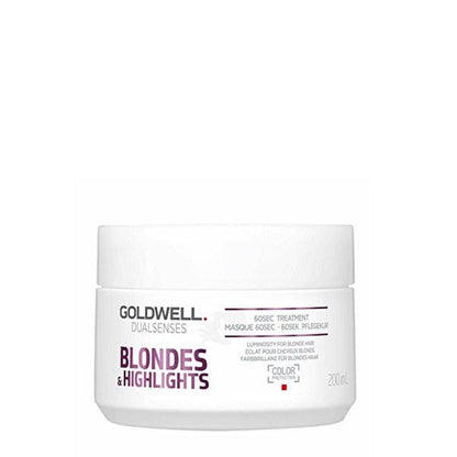 Goldwell Dualsenses Blondes & Highlights hair care product on a white background