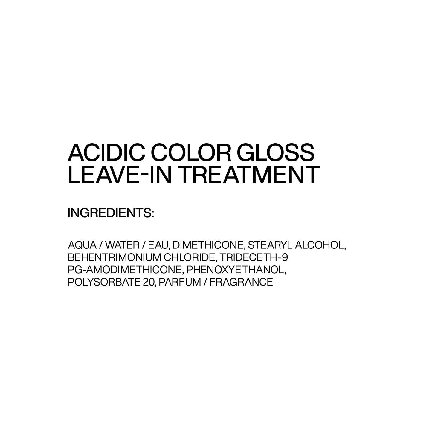 Redken Acidic Color Gloss Heat Protection Treatment 6.8oz/ 200ml