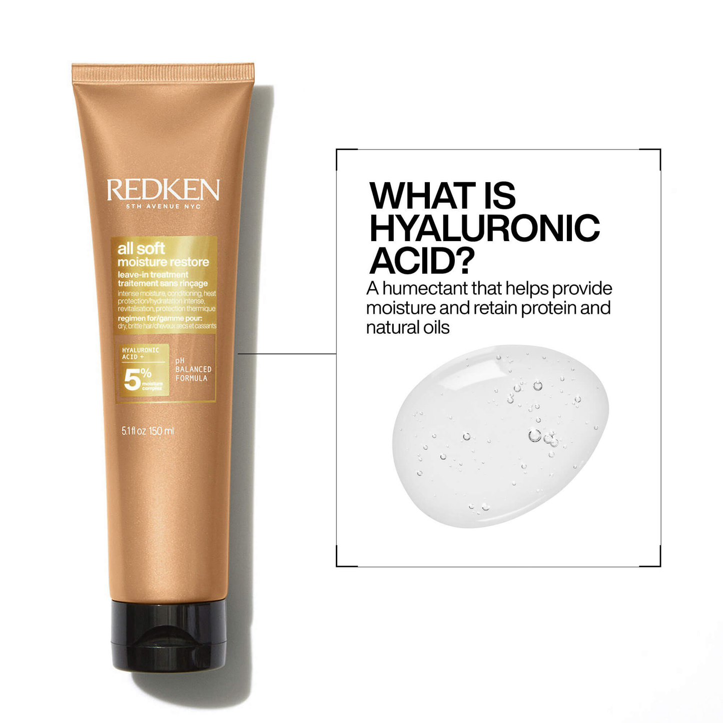 Redken All Soft Moisture Restore Leave-in Treatment 5.1oz/ 150ml