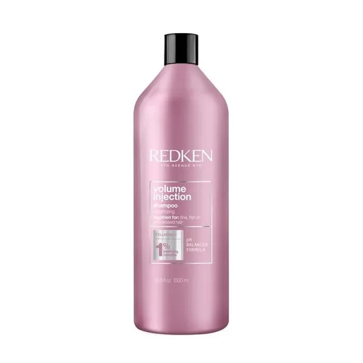 Redken shampoo bottle on a white background