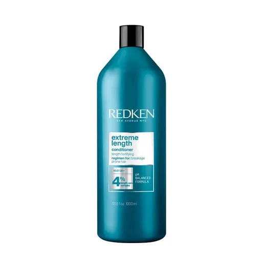 Redken Extreme Length conditioner bottle on a white background
