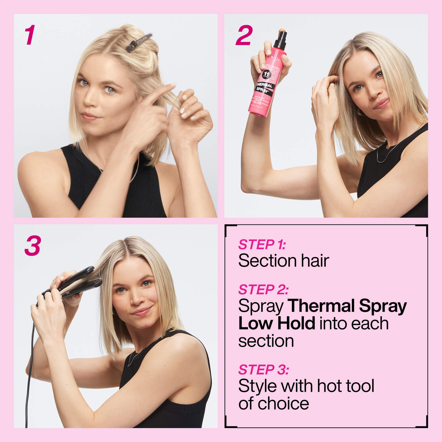 Redken Thermal Protection Spray 11 Low Hold 8.5oz/ 250ml