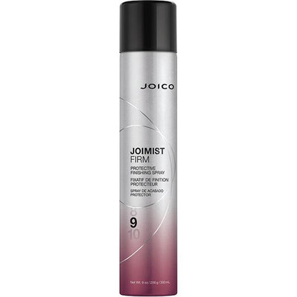 Joico JoiMist Firm hair spray bottle on a white background