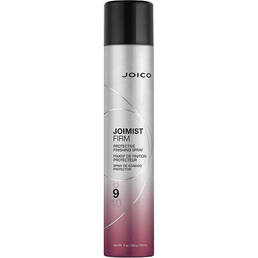 Joico JoiMist Firm hair spray bottle on a white background