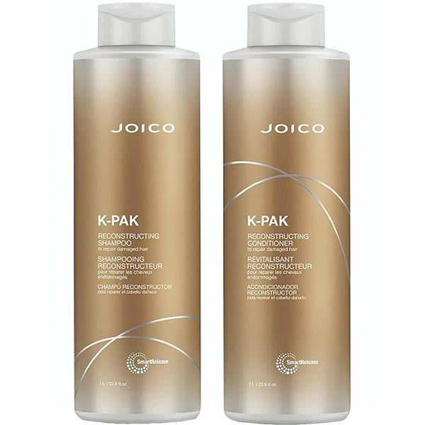 Joico K-Pack Reconstructing shampoo and conditioner litre duo