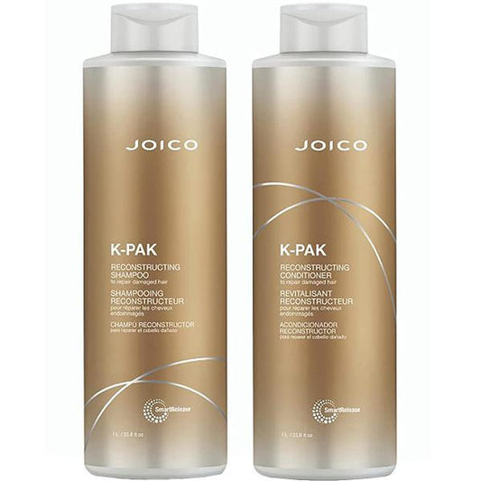 Joico K-Pack Reconstructing shampoo and conditioner litre duo