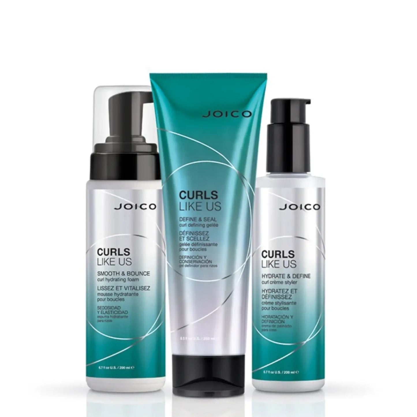 Joico Curls Like Us Smooth & Bounce Curl Hydrating Foam