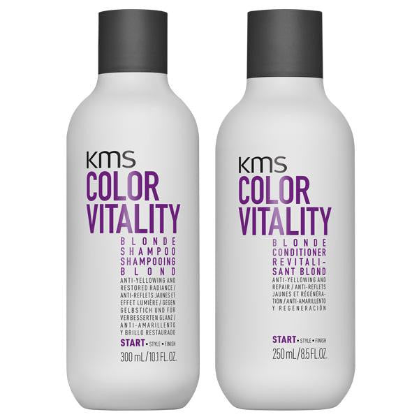 KMS ColorVitality Blonde Shampoo 10.1oz & Conditioner 8.5oz Duo