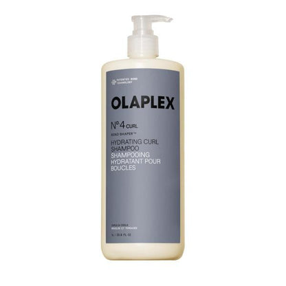 Olaplex shampoo bottle on a white background