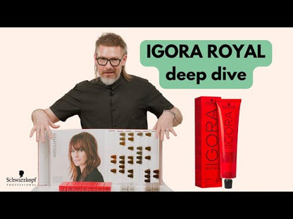 Schwarzkopf Igora Royal Absolutes Permanent Hair Color 100% Grey Coverage (30 Shades)