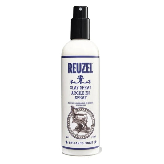 Reuzel clay spray bottle on a white background