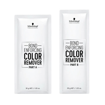 Schwarzkopf Bond enforcing color remover part a and b
