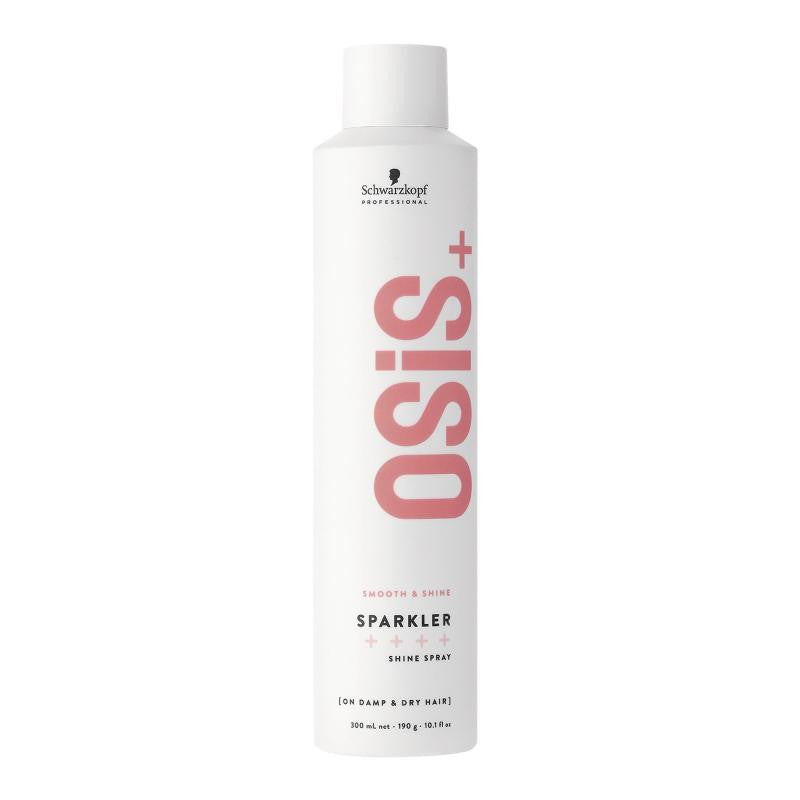 OSiS+ Sparkler Shine Spray bottle on a white background