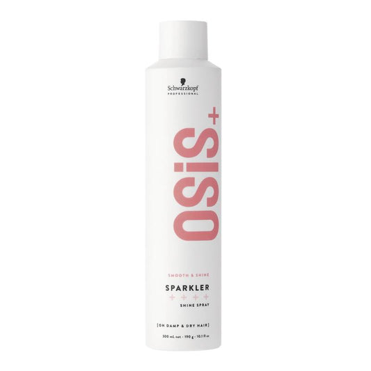 OSiS+ Sparkler Shine Spray bottle on a white background