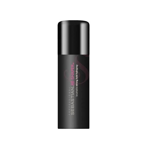 Sebastian Re-shaper travel hairspray on a white background