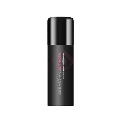 Sebastian Re-shaper travel hairspray on a white background