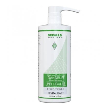 Segals dandruff conditioner litre with green writting