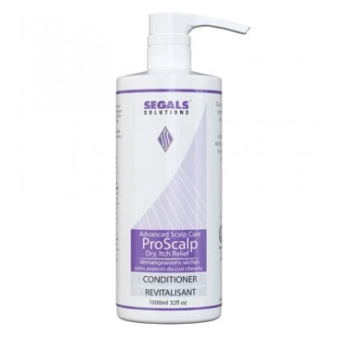 Segals bottle of ProScalp conditoner litre with purple writting