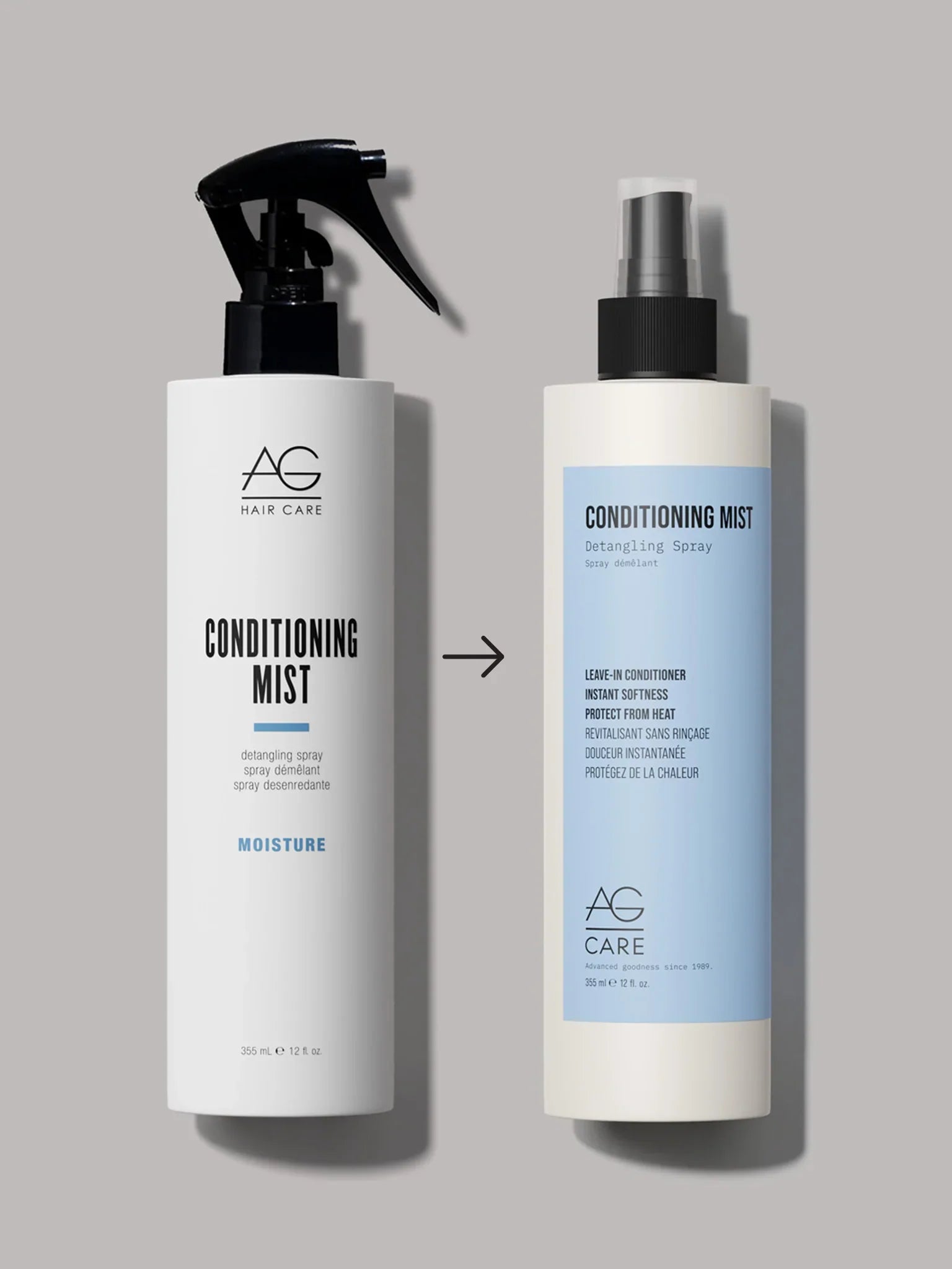 AG Conditioning Mist Old New Packaging, 355ml