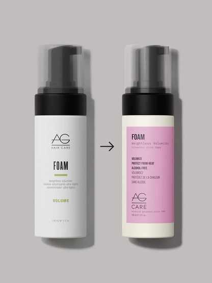 AG Foam Old New Packaging