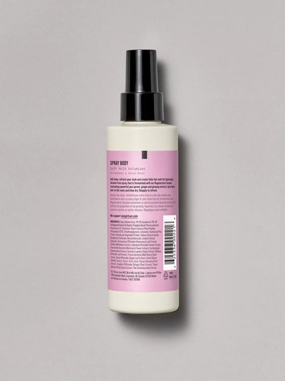 AG Spray Body Soft Hold Volumizer Ingredients