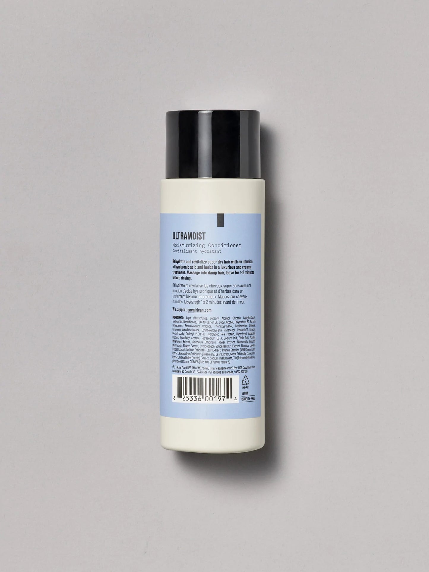 AG Ultramoist Moisturizing Conditioner Ingredients 237ml