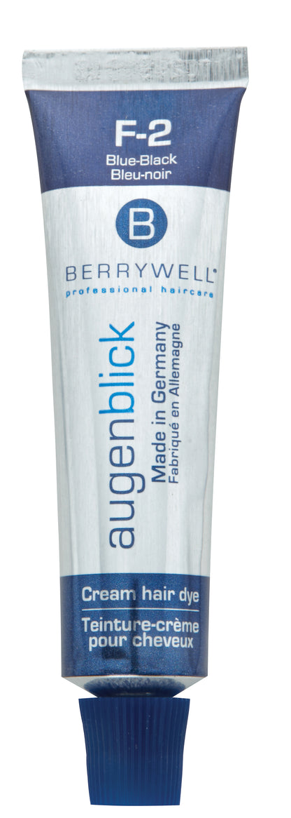 Berrywell Augenblick Eyebrow Dye F-2 Blue-Black, 15ml / 1/2oz