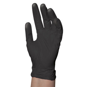 BaBylissPro Disposable Black Vinyl Gloves, 100/Box