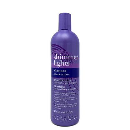 Clairol Shimmer Lights Shampoo, Blonde & Silver 473ml 16oz